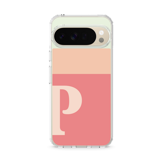 Slim Protection Case［ Original - initial two tone - P pink ］