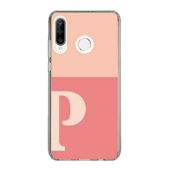 Slim Protection Case［ Original - initial two tone - P pink ］