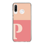 Slim Protection Case［ Original - initial two tone - P pink ］
