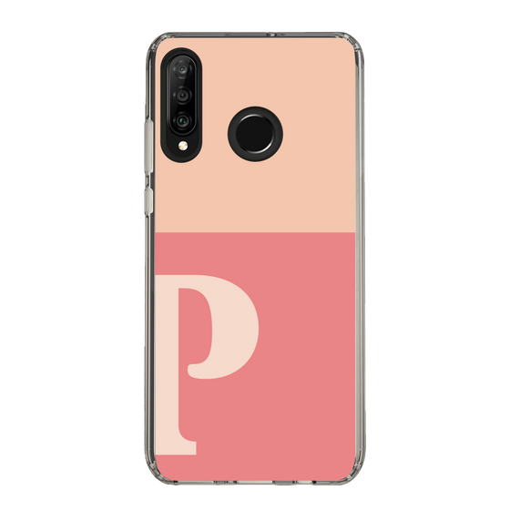 Slim Protection Case［ Original - initial two tone - P pink ］