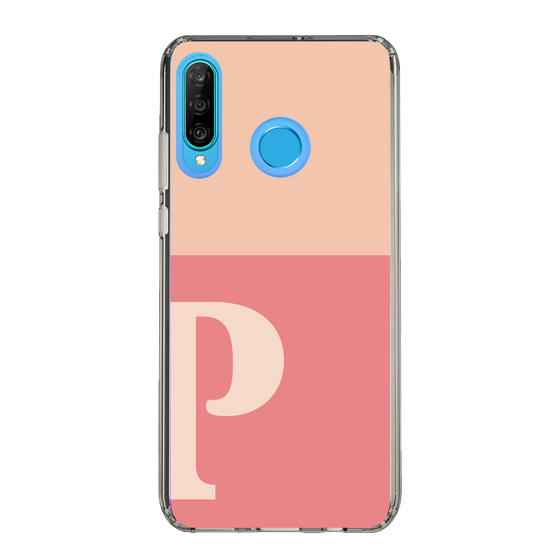 Slim Protection Case［ Original - initial two tone - P pink ］