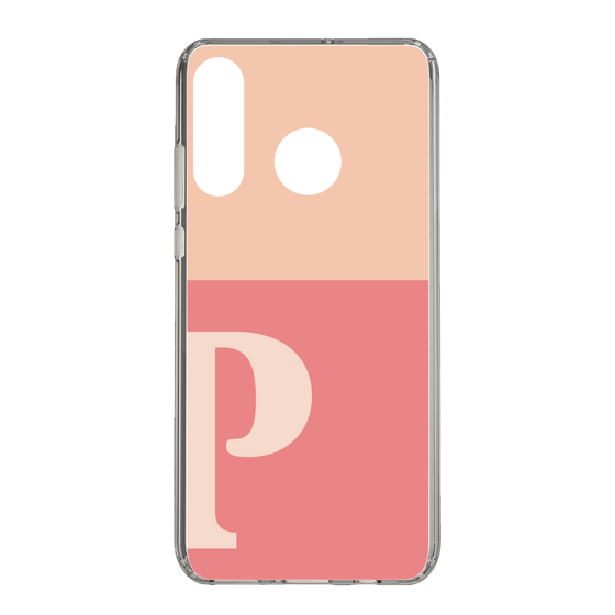 Slim Protection Case［ Original - initial two tone - P pink ］