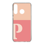 Slim Protection Case［ Original - initial two tone - P pink ］