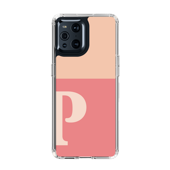 Slim Protection Case［ Original - initial two tone - P pink ］