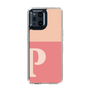 Slim Protection Case［ Original - initial two tone - P pink ］