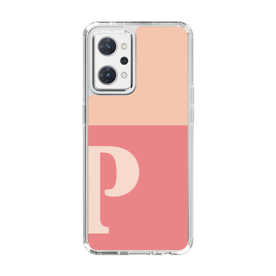 Slim Protection Case［ Original - initial two tone - P pink ］