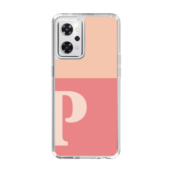 Slim Protection Case［ オリジナル - initial two tone - P pink ］