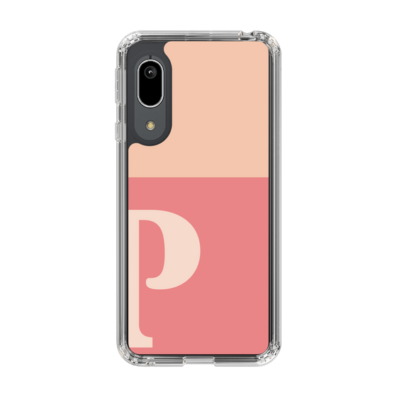 Slim Protection Case［ Original - initial two tone - P pink ］