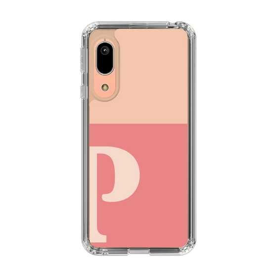 Slim Protection Case［ Original - initial two tone - P pink ］
