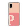 Slim Protection Case［ Original - initial two tone - P pink ］