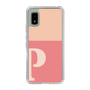Slim Protection Case［ Original - initial two tone - P pink ］