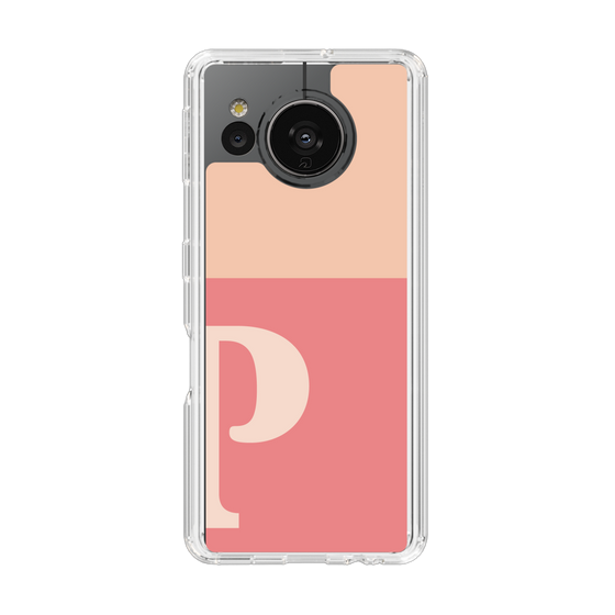 Slim Protection Case［ Original - initial two tone - P pink ］