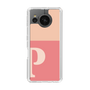 Slim Protection Case［ Original - initial two tone - P pink ］