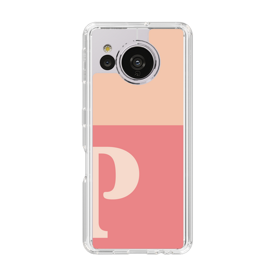 Slim Protection Case［ Original - initial two tone - P pink ］