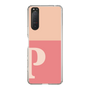 Slim Protection Case［ Original - initial two tone - P pink ］