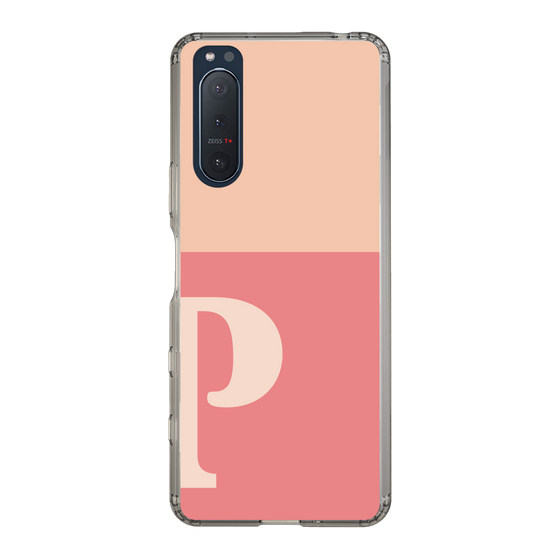 Slim Protection Case［ Original - initial two tone - P pink ］