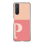 Slim Protection Case［ Original - initial two tone - P pink ］
