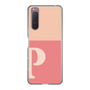 Slim Protection Case［ Original - initial two tone - P pink ］