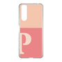 Slim Protection Case［ Original - initial two tone - P pink ］