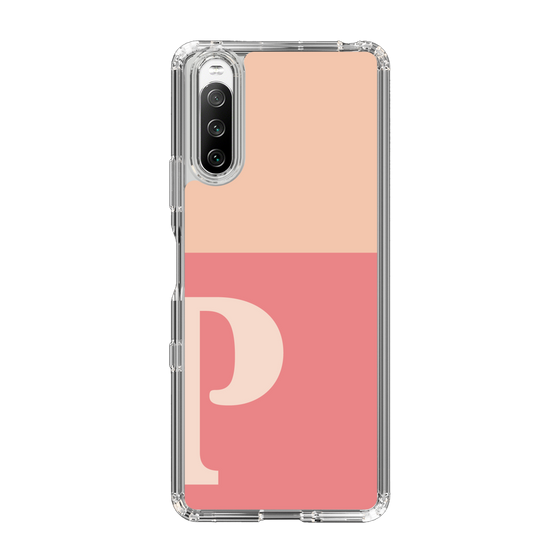 Slim Protection Case［ Original - initial two tone - P pink ］