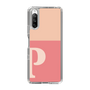 Slim Protection Case［ Original - initial two tone - P pink ］