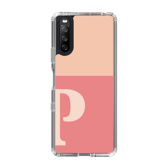Slim Protection Case［ Original - initial two tone - P pink ］