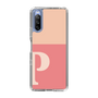 Slim Protection Case［ Original - initial two tone - P pink ］
