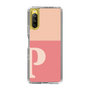 Slim Protection Case［ Original - initial two tone - P pink ］