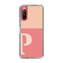 Slim Protection Case［ Original - initial two tone - P pink ］