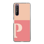 Slim Protection Case［ Original - initial two tone - P pink ］