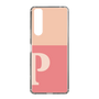 Slim Protection Case［ Original - initial two tone - P pink ］