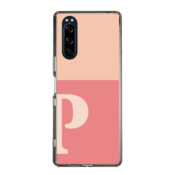 Slim Protection Case［ Original - initial two tone - P pink ］