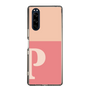Slim Protection Case［ Original - initial two tone - P pink ］