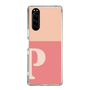Slim Protection Case［ Original - initial two tone - P pink ］