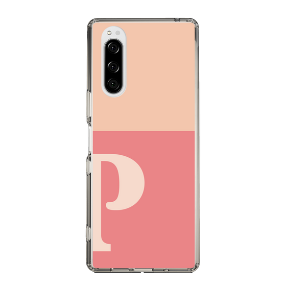 Slim Protection Case［ Original - initial two tone - P pink ］
