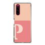 Slim Protection Case［ Original - initial two tone - P pink ］