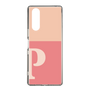 Slim Protection Case［ Original - initial two tone - P pink ］