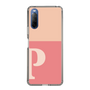 Slim Protection Case［ Original - initial two tone - P pink ］