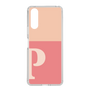 Slim Protection Case［ Original - initial two tone - P pink ］