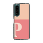 Slim Protection Case［ Original - initial two tone - P pink ］