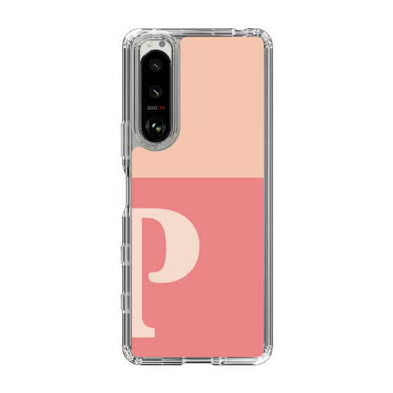 Slim Protection Case［ Original - initial two tone - P pink ］