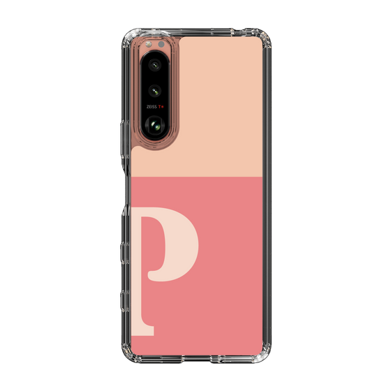 Slim Protection Case［ Original - initial two tone - P pink ］
