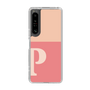 Slim Protection Case［ Original - initial two tone - P pink ］