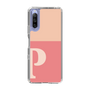 Slim Protection Case［ Original - initial two tone - P pink ］