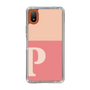 Slim Protection Case［ Original - initial two tone - P pink ］