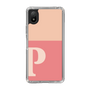 Slim Protection Case［ Original - initial two tone - P pink ］