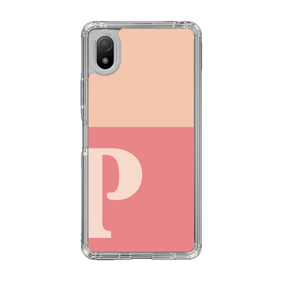Slim Protection Case［ Original - initial two tone - P pink ］