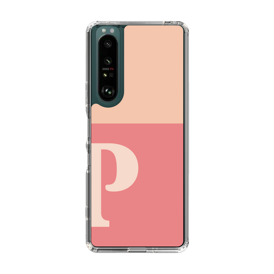 Slim Protection Case［ Original - initial two tone - P pink ］