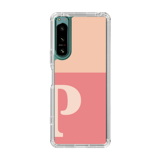 Slim Protection Case［ Original - initial two tone - P pink ］