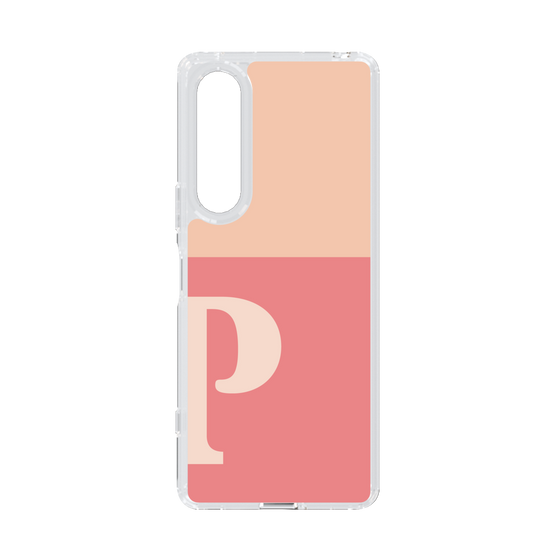 Slim Protection Case［ Original - initial two tone - P pink ］